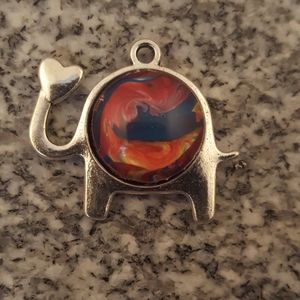 Handmade Love Elephant Pendant